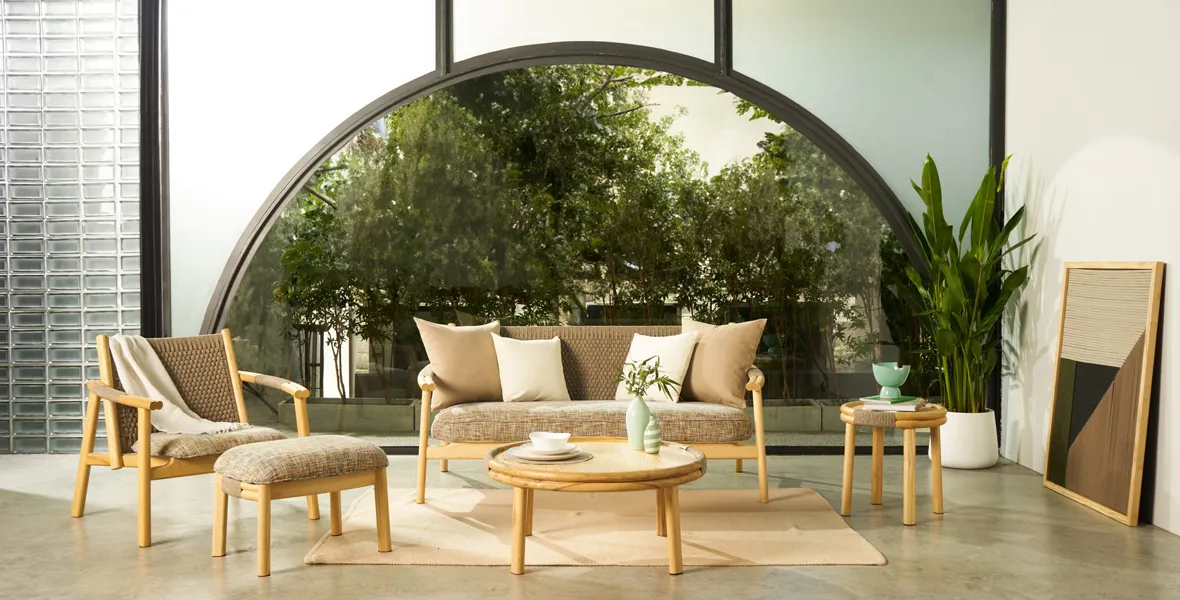 Nordic Living Room Decor with Award-Winning Karen Collection