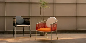 3 Dining Chairs for Restaurants, Patios and Outdoor Dining Spaces