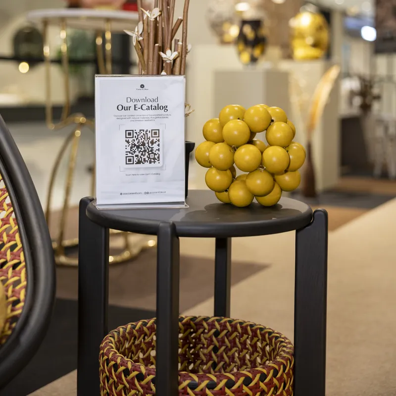 Interior styling with natural material furniture by Corner 43 Decor