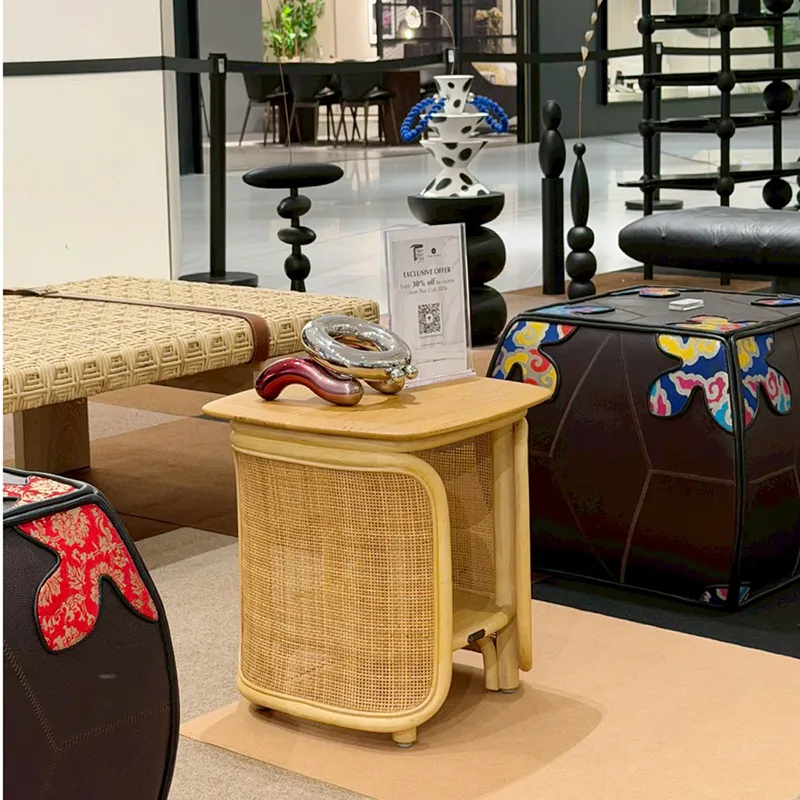 Interior styling with natural material furniture by Corner 43 Decor