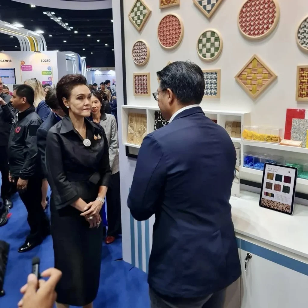 Corner 43 Decor booth at THAIFEX – HOREC Asia 2026 showcasing hospitality furniture design